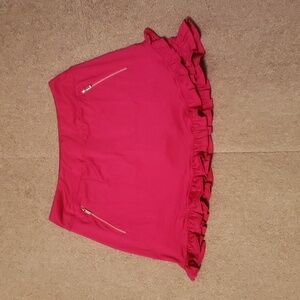 Tail Women's Pink Ruffled Golf Skirt